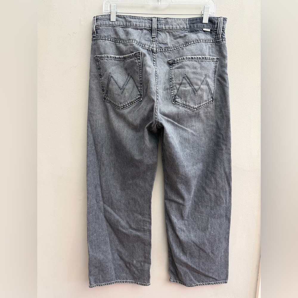 Mother Superior The Dodger Ankle Jean Off the Beaten Patch Relaxed Sz 30 - Picture 6 of 8